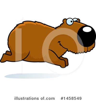 Capybara Clipart #1458549 by Cory Thoman