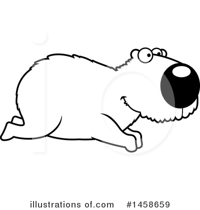 Capybara Clipart #1458659 by Cory Thoman