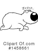 Capybara Clipart #1458661 by Cory Thoman
