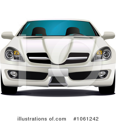 Royalty-Free (RF) Car Clipart Illustration by Vector Tradition SM - Stock Sample #1061242