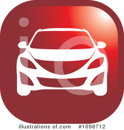 Royalty-Free (RF) Car Clipart Illustration by Lal Perera - Stock Sample #1098712