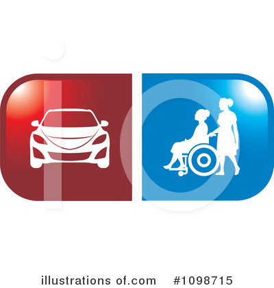 Royalty-Free (RF) Car Clipart Illustration by Lal Perera - Stock Sample #1098715