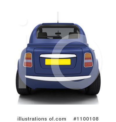 Royalty-Free (RF) Car Clipart Illustration by KJ Pargeter - Stock Sample #1100108