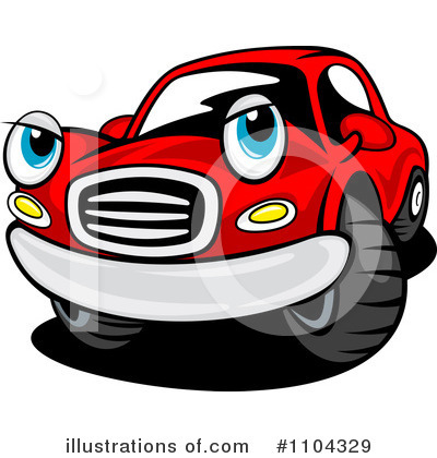 Royalty-Free (RF) Car Clipart Illustration by Vector Tradition SM - Stock Sample #1104329
