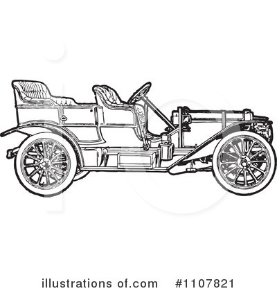 Royalty-Free (RF) Car Clipart Illustration by BestVector - Stock Sample #1107821