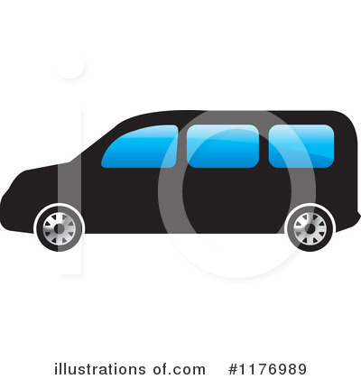 Mini Van Clipart #1176989 by Lal Perera
