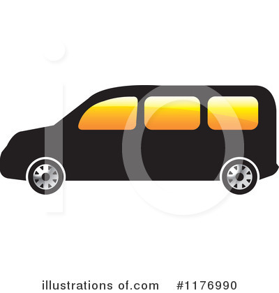 Mini Van Clipart #1176990 by Lal Perera