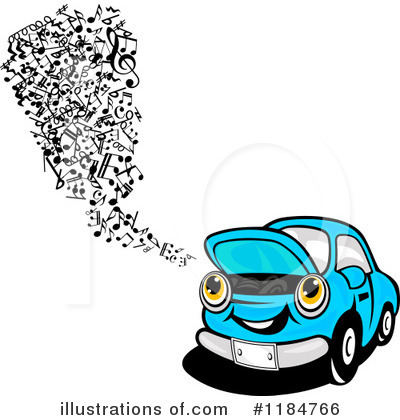 Royalty-Free (RF) Car Clipart Illustration by Vector Tradition SM - Stock Sample #1184766