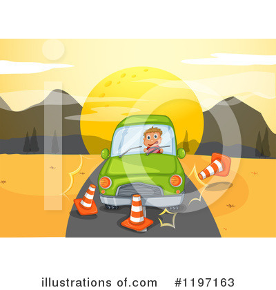 Bad Driver Clipart #1206410 - Illustration by Graphics RF