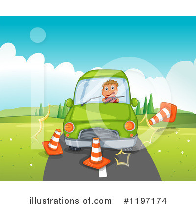 Bad Driver Clipart #1206410 - Illustration by Graphics RF