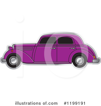 Royalty-Free (RF) Car Clipart Illustration by Lal Perera - Stock Sample #1199191