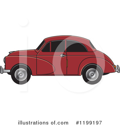 Royalty-Free (RF) Car Clipart Illustration by Lal Perera - Stock Sample #1199197