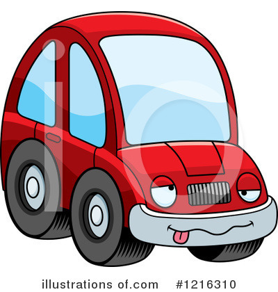 Royalty-Free (RF) Car Clipart Illustration by Cory Thoman - Stock Sample #1216310