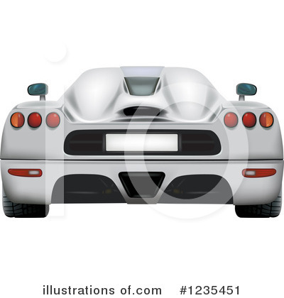 Royalty-Free (RF) Car Clipart Illustration by dero - Stock Sample #1235451
