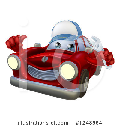 Royalty-Free (RF) Car Clipart Illustration by AtStockIllustration - Stock Sample #1248664