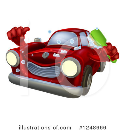 Royalty-Free (RF) Car Clipart Illustration by AtStockIllustration - Stock Sample #1248666