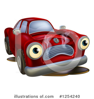 Royalty-Free (RF) Car Clipart Illustration by AtStockIllustration - Stock Sample #1254240