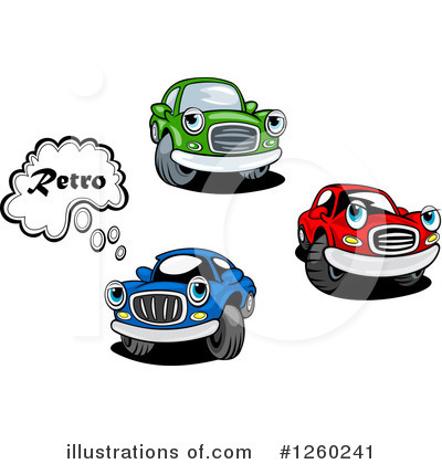 Royalty-Free (RF) Car Clipart Illustration by Vector Tradition SM - Stock Sample #1260241
