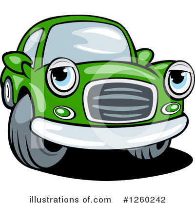 Royalty-Free (RF) Car Clipart Illustration by Vector Tradition SM - Stock Sample #1260242