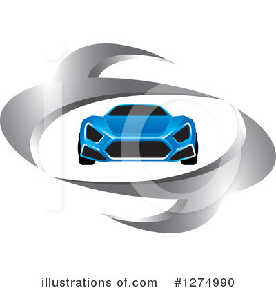 Royalty-Free (RF) Car Clipart Illustration by Lal Perera - Stock Sample #1274990