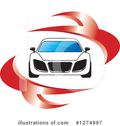 Royalty-Free (RF) Car Clipart Illustration by Lal Perera - Stock Sample #1274997