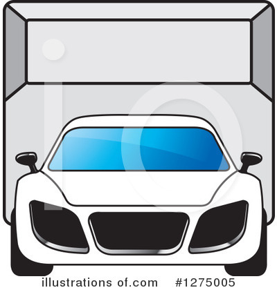 Royalty-Free (RF) Car Clipart Illustration by Lal Perera - Stock Sample #1275005