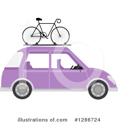 Royalty-Free (RF) Car Clipart Illustration by BNP Design Studio - Stock Sample #1286724