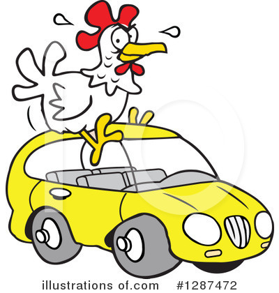 Royalty-Free (RF) Car Clipart Illustration by Johnny Sajem - Stock Sample #1287472