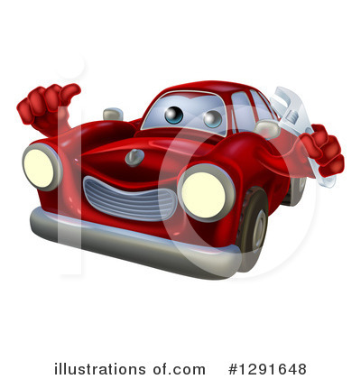 Royalty-Free (RF) Car Clipart Illustration by AtStockIllustration - Stock Sample #1291648