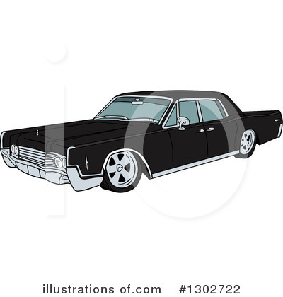 Royalty-Free (RF) Car Clipart Illustration by LaffToon - Stock Sample #1302722