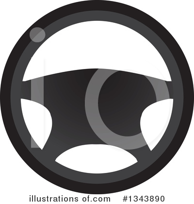 Steering Wheels Clipart #1343890 by ColorMagic