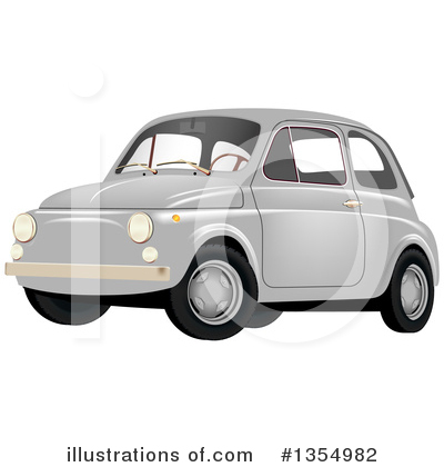 Royalty-Free (RF) Car Clipart Illustration by vectorace - Stock Sample #1354982
