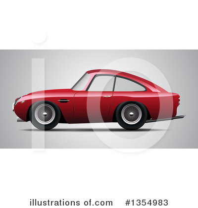 Royalty-Free (RF) Car Clipart Illustration by vectorace - Stock Sample #1354983
