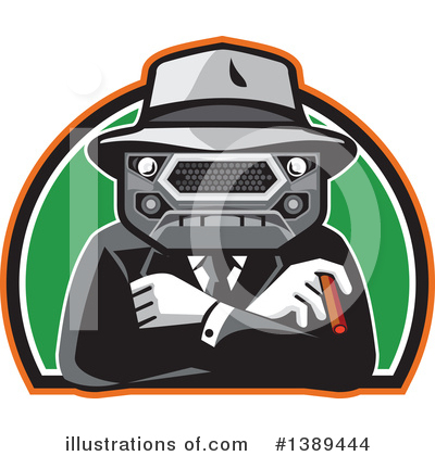 Mobster Clipart #1389444 by patrimonio
