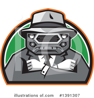 Mobster Clipart #1391307 by patrimonio