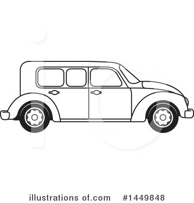 Royalty-Free (RF) Car Clipart Illustration by Lal Perera - Stock Sample #1449848