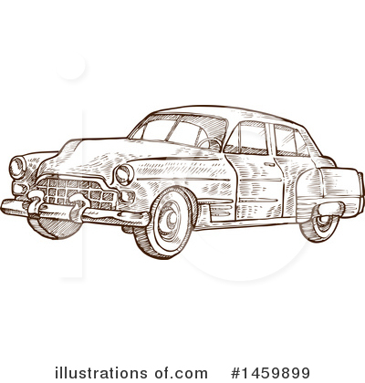 Royalty-Free (RF) Car Clipart Illustration by Domenico Condello - Stock Sample #1459899