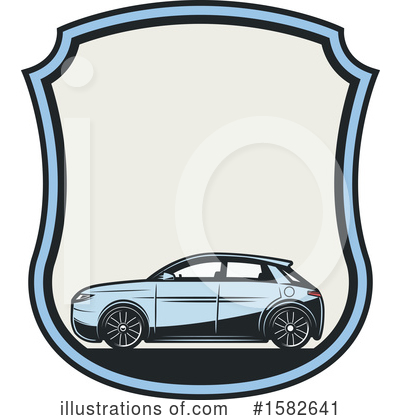 Royalty-Free (RF) Car Clipart Illustration by Vector Tradition SM - Stock Sample #1582641