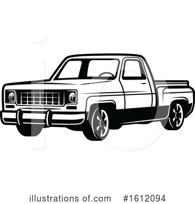 Truck Clipart #1612094 by Vector Tradition SM