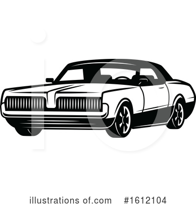 Royalty-Free (RF) Car Clipart Illustration by Vector Tradition SM - Stock Sample #1612104