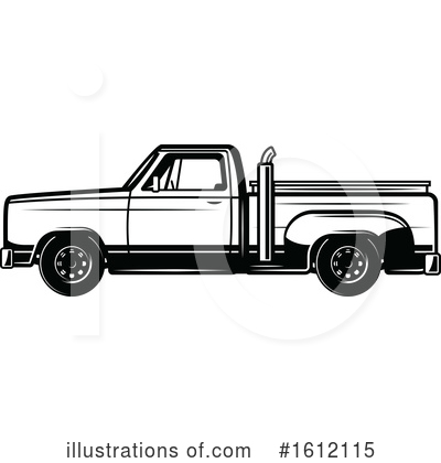Truck Clipart #1612115 by Vector Tradition SM