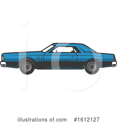 Royalty-Free (RF) Car Clipart Illustration by Vector Tradition SM - Stock Sample #1612127