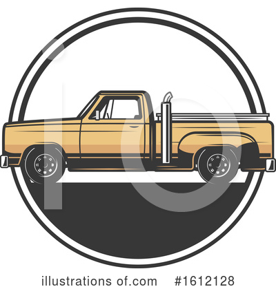 Truck Clipart #1612128 by Vector Tradition SM