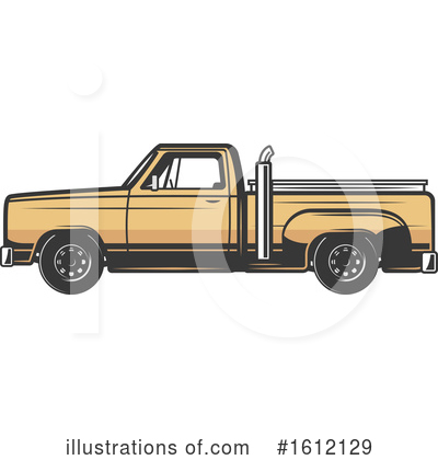 Truck Clipart #1612129 by Vector Tradition SM
