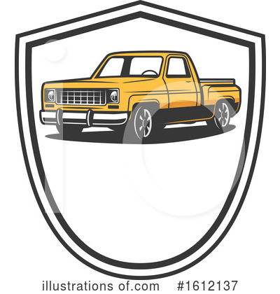 Truck Clipart #1612137 by Vector Tradition SM