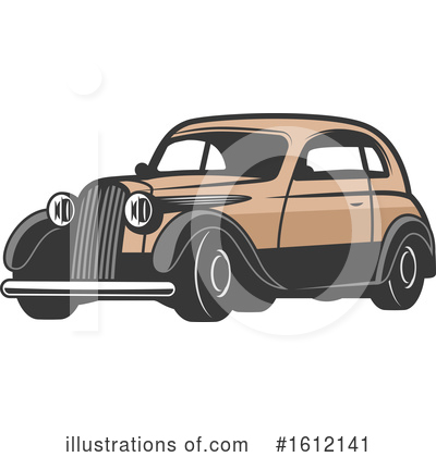 Royalty-Free (RF) Car Clipart Illustration by Vector Tradition SM - Stock Sample #1612141