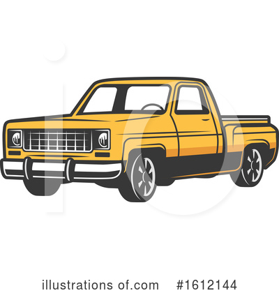 Truck Clipart #1612144 by Vector Tradition SM