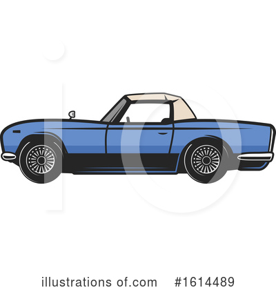 Royalty-Free (RF) Car Clipart Illustration by Vector Tradition SM - Stock Sample #1614489
