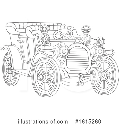 Royalty-Free (RF) Car Clipart Illustration by Alex Bannykh - Stock Sample #1615260