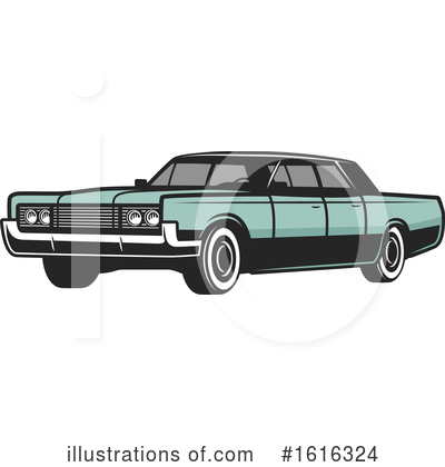 Royalty-Free (RF) Car Clipart Illustration by Vector Tradition SM - Stock Sample #1616324